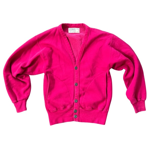 Vintage L.L. Bean Cardigan 💗 - Picture 1 of 8